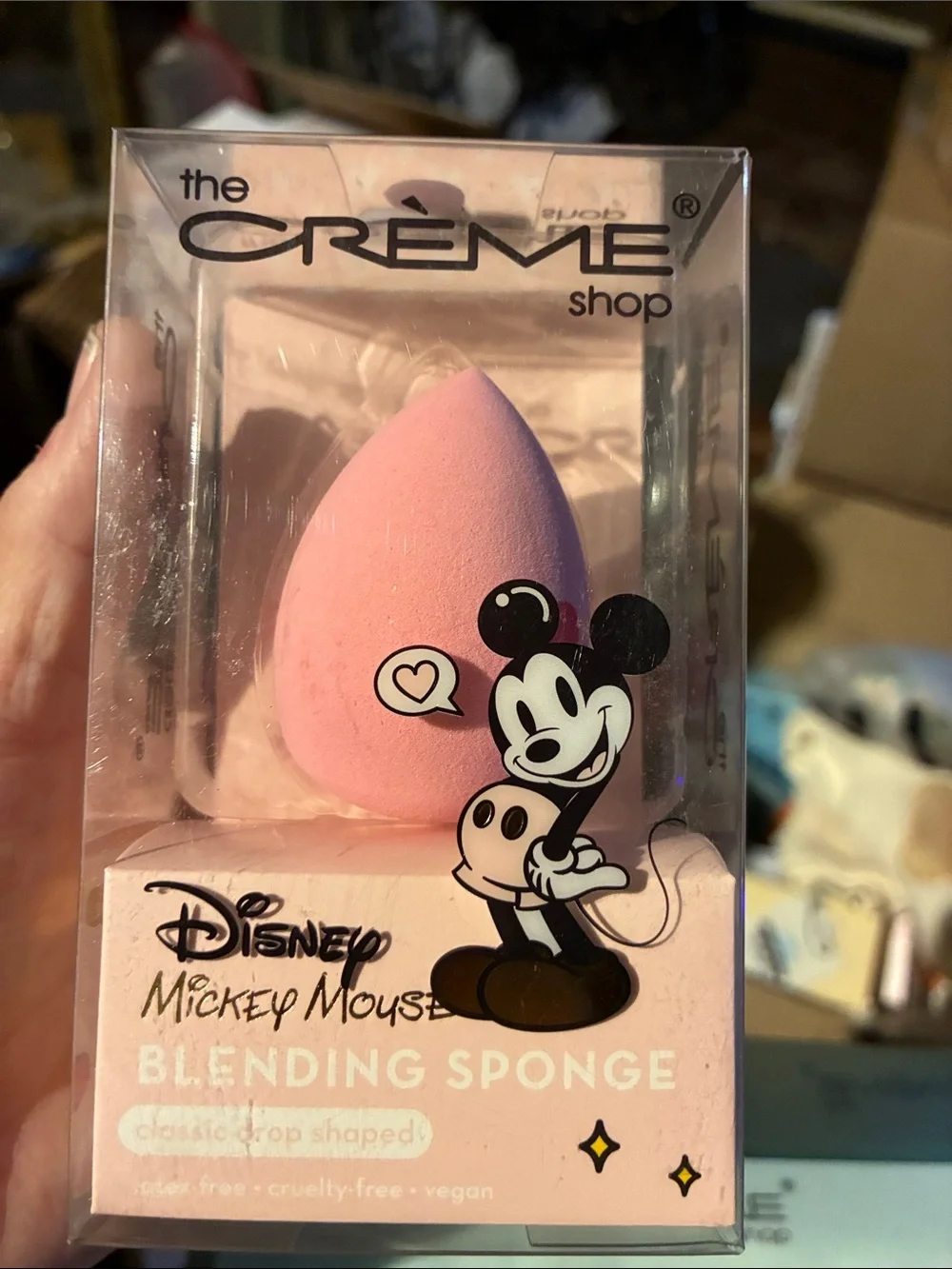 The Crème Shop Kids Plush Spa Headband - and mini blending sponge